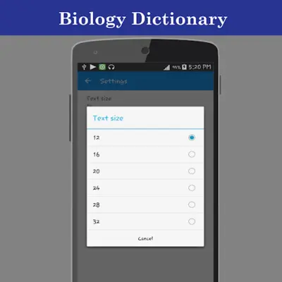 Biology Dictionary android App screenshot 0