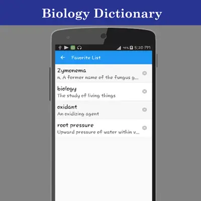 Biology Dictionary android App screenshot 2